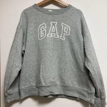 GAP 그레이 크루넥 맨투맨