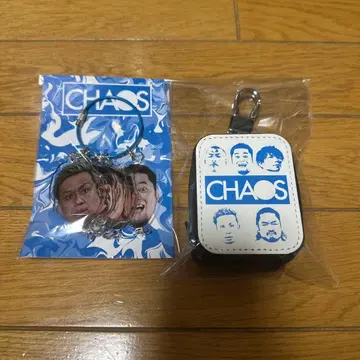 신일본 프로레슬링 CHAOS 6연 아크릴 키링 & PU 미니 파우치 세트