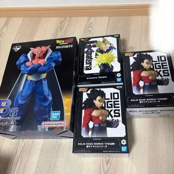 드래곤볼 묶음 판매 데브라 트렁크스 베지터 초사이어인 4