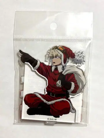 바쿠고 카츠키 아크릴 스탠드 산타 크리스마스 애니메이트 미개봉