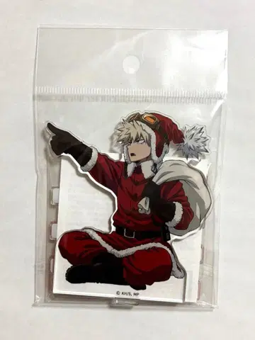 바쿠고 카츠키 아크릴 스탠드 산타 크리스마스 애니메이트 미개봉