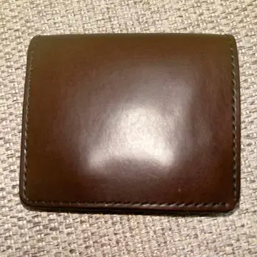 브라이들 가죽 접이식 지갑 내부 풀업 가죽