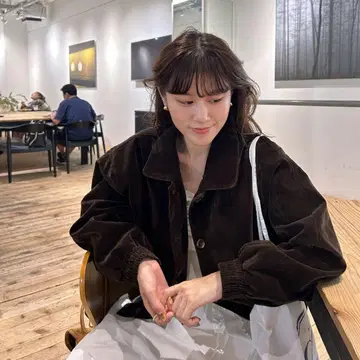 nugu 스웨이드 클래식 점퍼