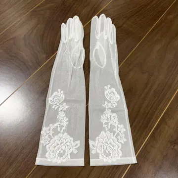 아르이즈 웨딩 화이트 쉬폰 레이스 웨딩 그로브