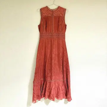 슬리브리스 원피스 결혼식 드레스 UNITED ARROWS