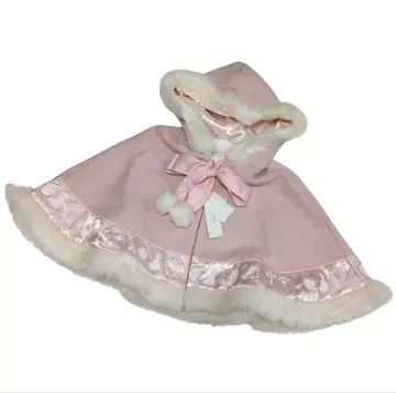 LIZ LISA/리즈리사 판초 케이프 미녀와 야수 핑크 리본