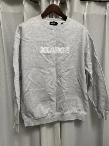 XLARGE 그레이 맨투맨 L 사이즈