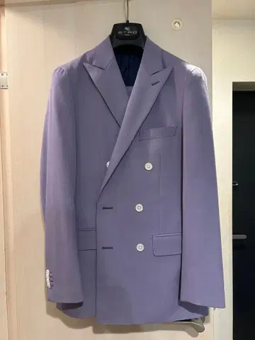 연보라 더블 브레스트 테일러드 자켓 팬츠 세트