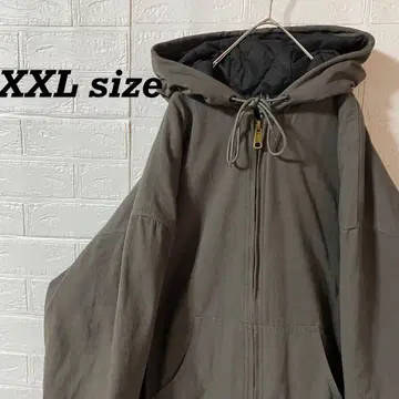 아메카지 덕 원단 액티브 후드티 아쉬 카키