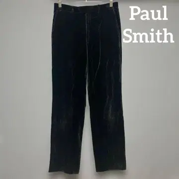 PaulSmith 컬렉션 벨벳 팬츠