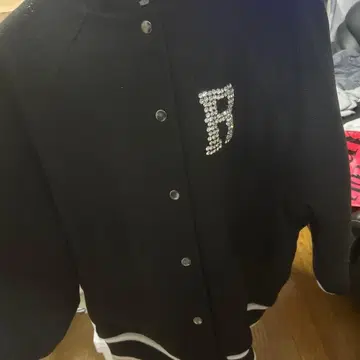 새상품급! 레이디 아우터 후드 부착