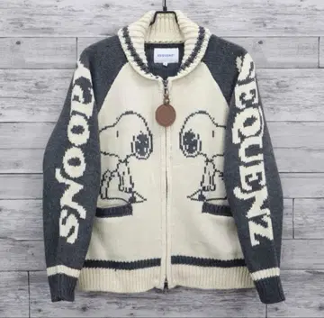 새상품 M SEQUENZ PEANUTS 콜라보 그레이