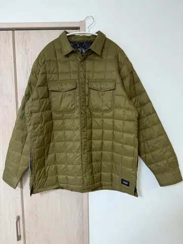 TAION 마운틴 다운 셔츠 올리브 2XL 미사용 새상품 택 포함