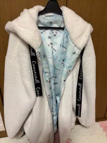 지뢰계 시나몬 보아 후드티 토끼 귀 귀달린 아우터