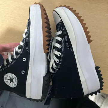 단종 컨버스 런스타하이크 하이 25.0 블랙