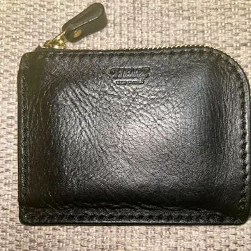 헬츠 L자 지퍼 미니 지갑 블랙