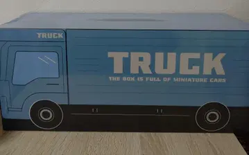 요시다 산업 미니카 트럭 박스 48개입 (컬러 블루)