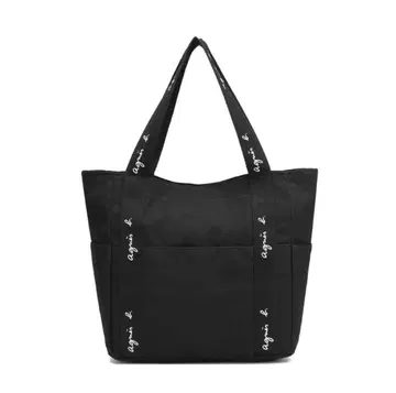 agnes b. 아네스베 토트백 블랙 L 사이즈