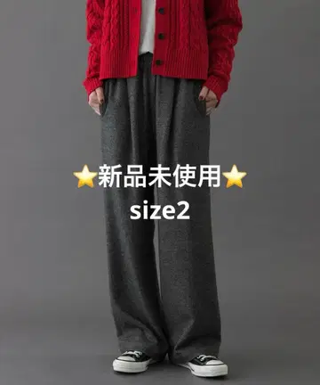 FORK&SPOON 브러쉬드 팬츠 GRAY 2