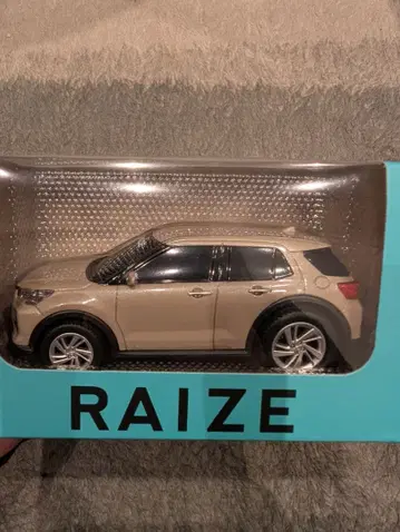 TOYOTA 도요타 RAIZE 라이즈 미니카 풀백카 베이지