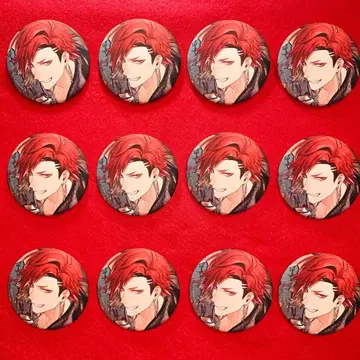 블랙스타 브라스 캔뱃지 2주년 흑요 세트