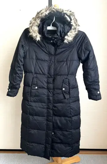 Eddie Bauer 후드 부착 다운 자켓 M 블랙