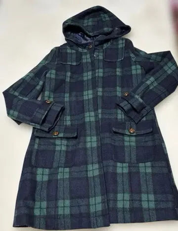 ZAMPA 블랙워치 코트