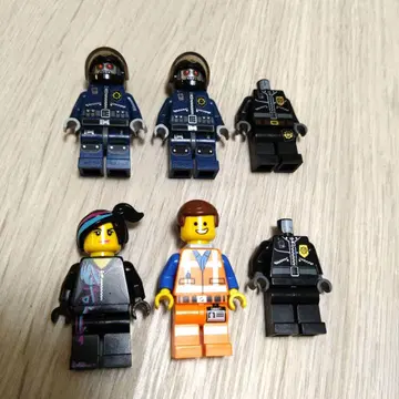 레고 LEGO 무비 미니 피규어 세트 6체