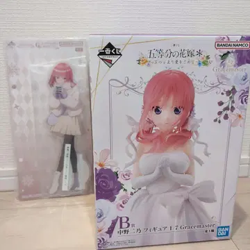 5등분의 신부 제일복권 나카노 니노 피규어 & 아크릴 스탠드 세트