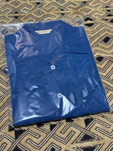 At Last 코튼 린넨 스포츠 셔츠