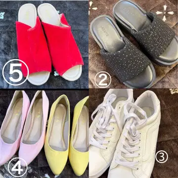 신발 세트 25.5 스니커즈 펌프스 힐 5종 세트 알뜰 세트 초특가