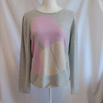 BIKI BOUTIQUE 캐시미어 100% 니트 스웨터 그레이 44