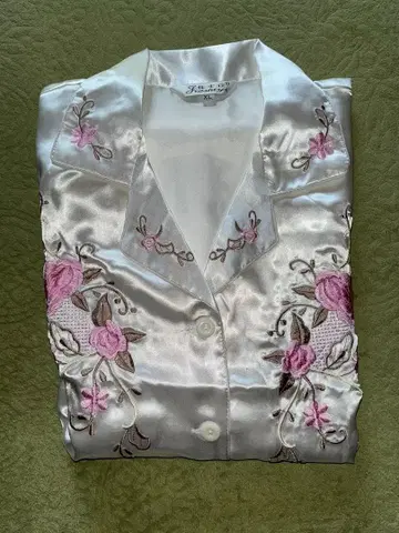 파자마 실크 100% 미사용 XL