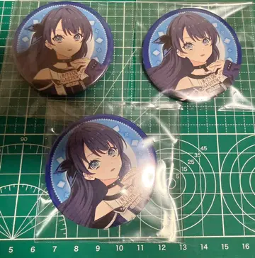 러브 라이브 렌노소라 5th 캔뱃지 유닛 사야카 3점 세트 페어