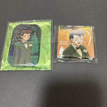 두근두근 메모리얼 GS 오로라 아크릴 큐브 캔 배지 2점 히비야 와타루