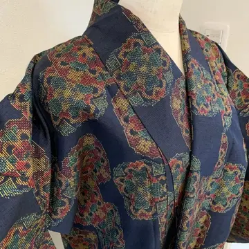 다이쇼 로망 쇼와 레트로 앤티크 겉옷 기모노 도행 화양절충 리메이크