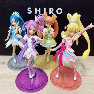 두근두근 프리큐어 DXF 피규어 4체 세트