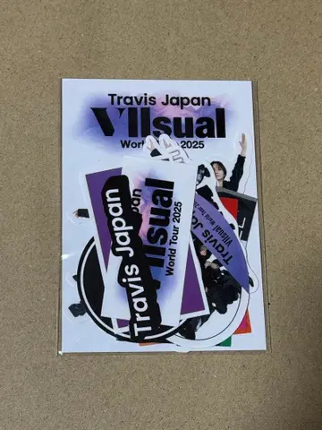 Travis Japan Visual World Tour 2025 스티커