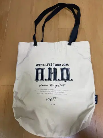 WEST. A.H.O. 라이브 투어 백
