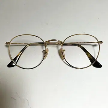 Ray Ban ROUND METAL OPTICS 도수 있음