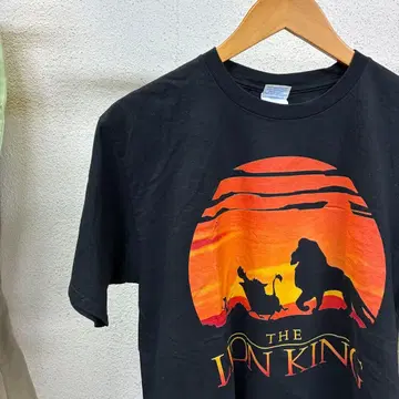 Disney 디즈니 라이온 킹 T셔츠 블랙