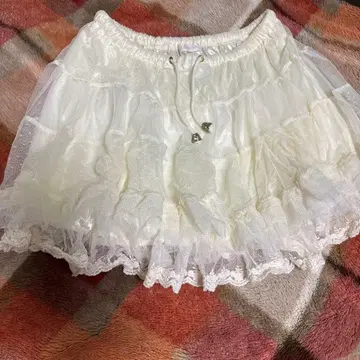 미사용 LIZLISA 공주 프릴 스커트 퐁퐁 헤이세이 갸루 당시품