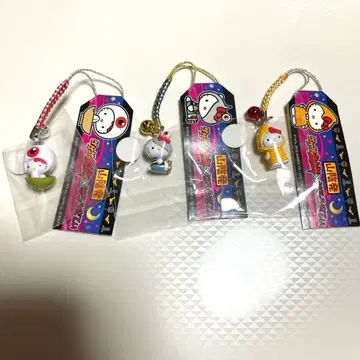 헬로키티 게게게의 키타로 스트랩 3개 세트