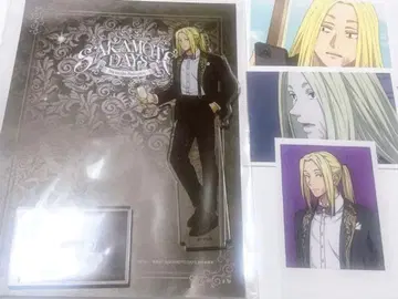 사카데이 카가미마와리 AMOCAFE 아크릴 스탠드 최애 파샤 카드 특전