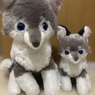 아마테라스의 늑대 호로우 봉제 인형 2세트