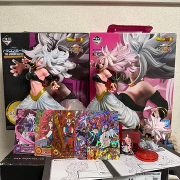 [박스 포함] 드래곤볼 피규어 인조인간 21호 2종 라스트 원상 외