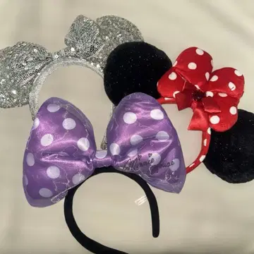 미니 마우스 데이지 덕 머리띠 3개 세트