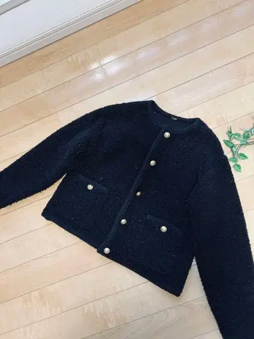 Mila Owen 세련된 멋진 유행 인기 보아풍 블랙 자켓 특가