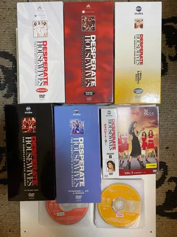 위기의 주부들 1~8 시즌 전권 컴플리트 DVD 박스 세트