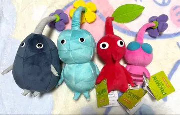 피크민 봉제 인형 4세트